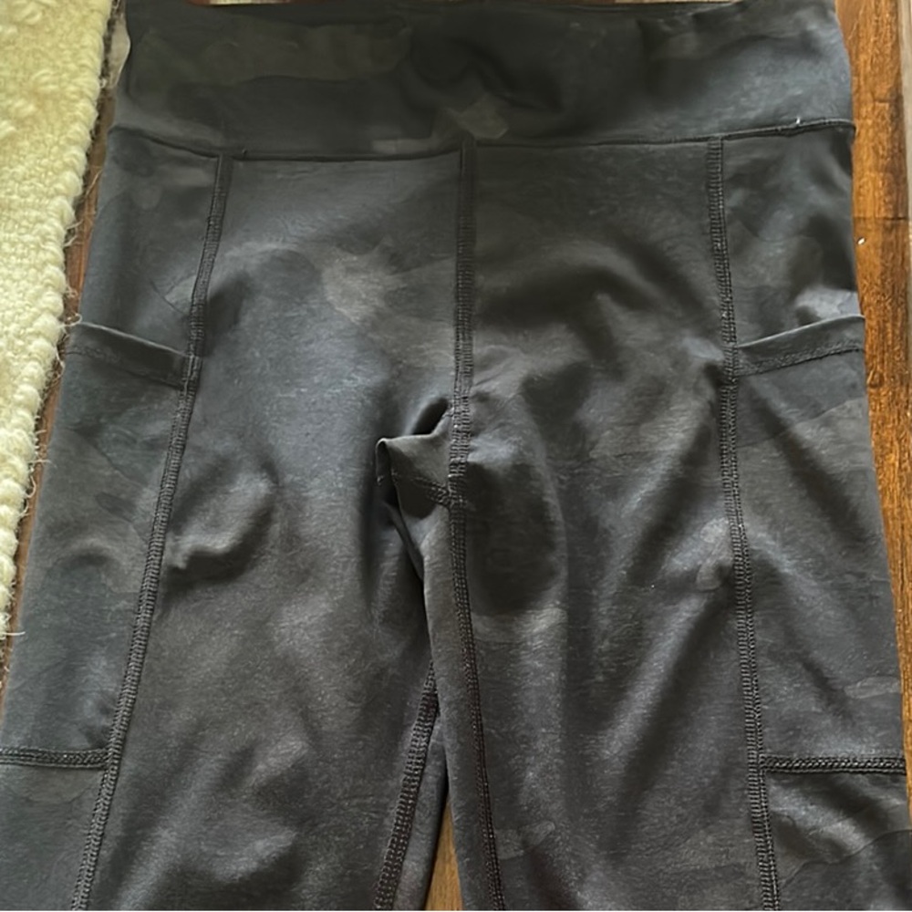 Black Camouflage Leggings